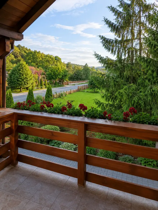 Balcon cameră Vila AnNa